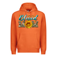 Carrot blessed mom with sunflower Premium Hoodie - Artiststas