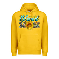 Lemon blessed mom with sunflower Premium Hoodie - Artiststas