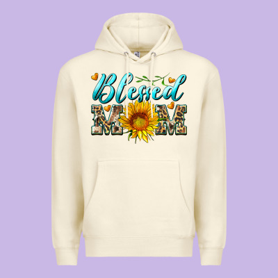 Blessed Mom With Sunflower Premium Hoodie Designed By Artiststas