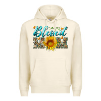 Tofu blessed mom with sunflower Premium Hoodie - Artiststas