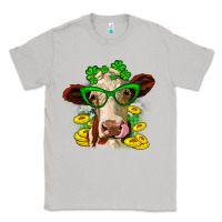 Moon Dust St. Patrick's Day cow Classic Tee - OliviaCreatesArt