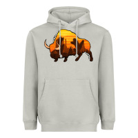 Moon Dust western bison Heavyweight Hoodie - Jasminsmagicworld
