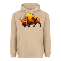 Mushroom western bison Heavyweight Hoodie - Jasminsmagicworld