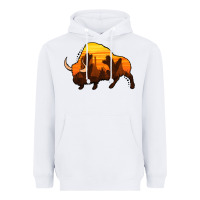 White western bison Heavyweight Hoodie - Jasminsmagicworld