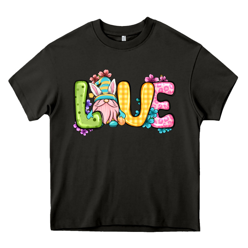 Easter Day Love Easter Gnome Heavy Core Tee by OliviaCreatesArt | Teevron