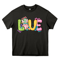 Asphalt Easter Day Love Easter gnome Heavy Core Tee - OliviaCreatesArt