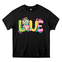 Black Easter Day Love Easter gnome Heavy Core Tee - OliviaCreatesArt