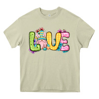 Mossy Easter Day Love Easter gnome Heavy Core Tee - OliviaCreatesArt