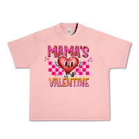 Salmon Mamas Valentine Urban Heavy Tee - CowhideDigitalArt