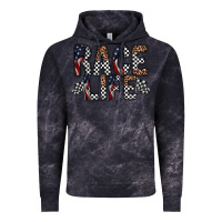 Cloud Black race life Vintage Hoodie - RacoonDesign