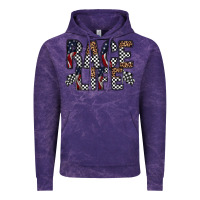 Cloud Purple race life Vintage Hoodie - RacoonDesign