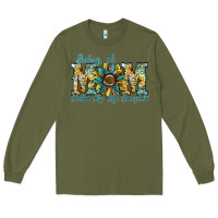 Army Green being a mom makes my life complete Long Sleeve Tee - SublimationCraftShop