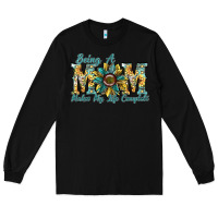 Black being a mom makes my life complete Long Sleeve Tee - SublimationCraftShop