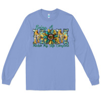 Colony Blue being a mom makes my life complete Long Sleeve Tee - SublimationCraftShop