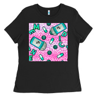 Western Medicine Seamless Pattern Ladies Tee | Teevron