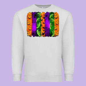 Halloween Brushstroke Premium Sweatshirt Designed By Jasminsmagicworld