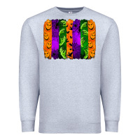 Heather Grey halloween brushstroke Premium Sweatshirt - Jasminsmagicworld