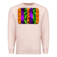 Pale Pink halloween brushstroke Premium Sweatshirt - Jasminsmagicworld