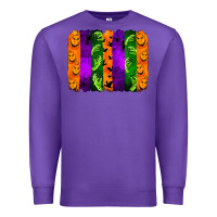 Purple halloween brushstroke Premium Sweatshirt - Jasminsmagicworld