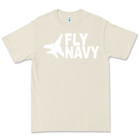 Bone fly navy Premium Tee - DesigneFamous