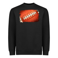 Black american football brushstroke Heavyweight Sweatshirt - Jasminsmagicworld