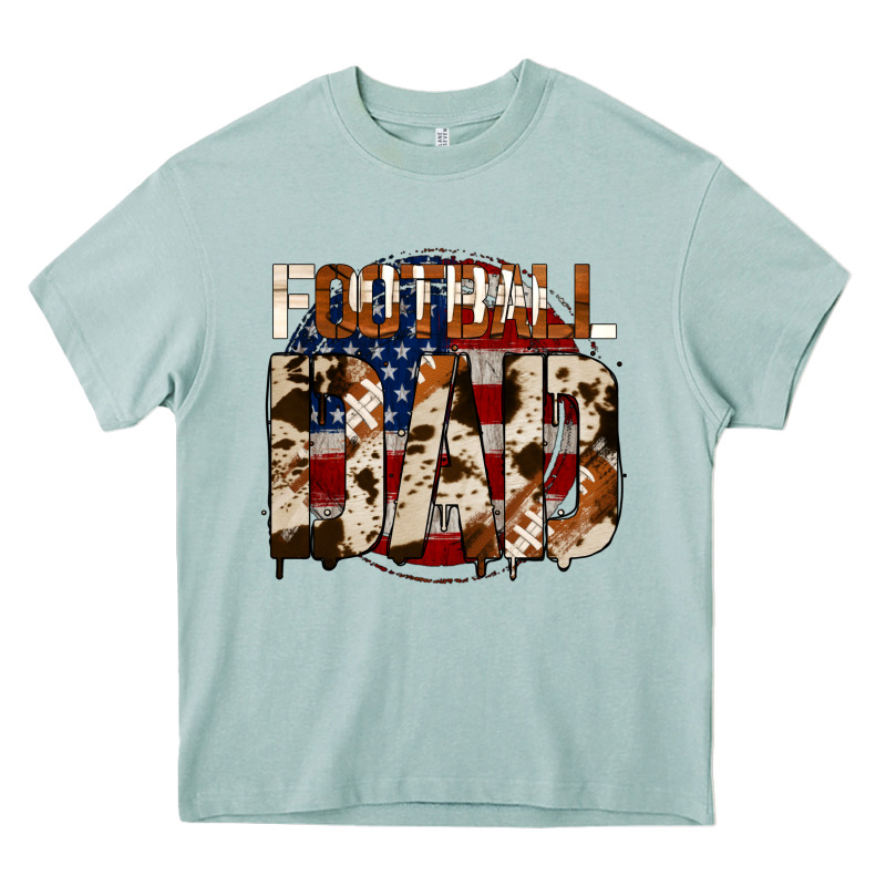 American Football Dad Heavy Core Tee by Jasminsmagicworld | Teevron