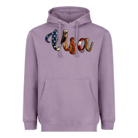 Lavender usa calligraphy Heavyweight Hoodie - Jasminsmagicworld