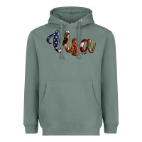 Sage usa calligraphy Heavyweight Hoodie - Jasminsmagicworld