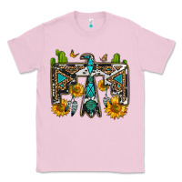 Bubblegum Pink western free bird Classic Tee - OliviaCreatesArt