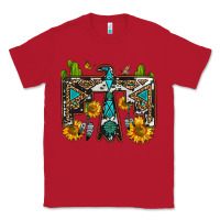 Red western free bird Classic Tee - OliviaCreatesArt