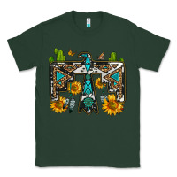 Sports Green western free bird Classic Tee - OliviaCreatesArt