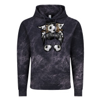 Cloud Black soccer mom Vintage Hoodie - RacoonDesign