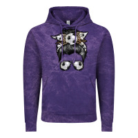 Cloud Purple soccer mom Vintage Hoodie - RacoonDesign