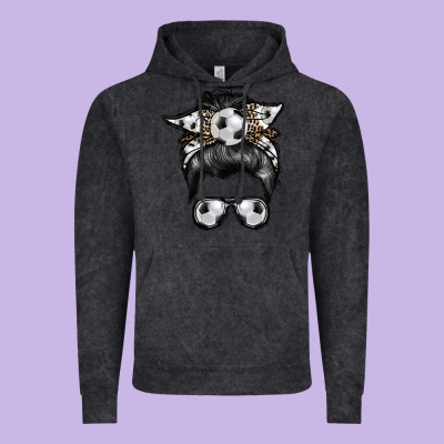 Soccer Mom Vintage Hoodie Designed By Racoondesign