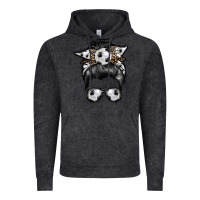 Vintage Black soccer mom Vintage Hoodie - RacoonDesign