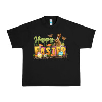 Black Happy Easter Urban Heavy Tee - LillyAllenDesigns