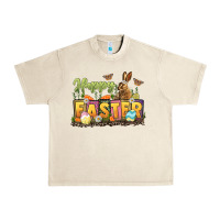 Sandshell Happy Easter Urban Heavy Tee - LillyAllenDesigns