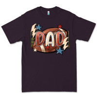 Plum football dad Premium Tee - FaDigitalArtStudio