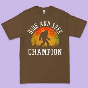 Hide And Seek Champion Premium Tee Designed By Designefamous