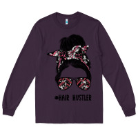 Plum hair hustler Long Sleeve Tee - SublimationCraftShop