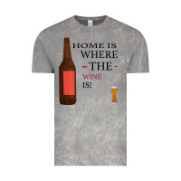 Cloud Rock HOME IS WHERE THE WINE IS Vintage Tee - Bettercallsaul