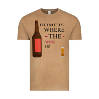 Vintage Camel HOME IS WHERE THE WINE IS Vintage Tee - Bettercallsaul