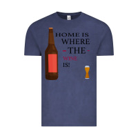 Vintage Denim HOME IS WHERE THE WINE IS Vintage Tee - Bettercallsaul