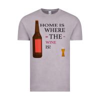 Vintage Zinc HOME IS WHERE THE WINE IS Vintage Tee - Bettercallsaul