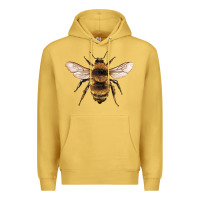 Antique Gold bee Premium Hoodie - Artiststas