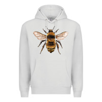 Dove Grey bee Premium Hoodie - Artiststas