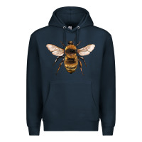 Navy bee Premium Hoodie - Artiststas