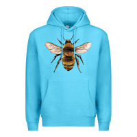 Ocean Blue bee Premium Hoodie - Artiststas