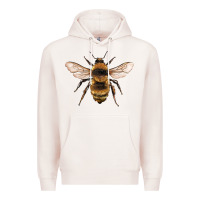Pale Pink bee Premium Hoodie - Artiststas