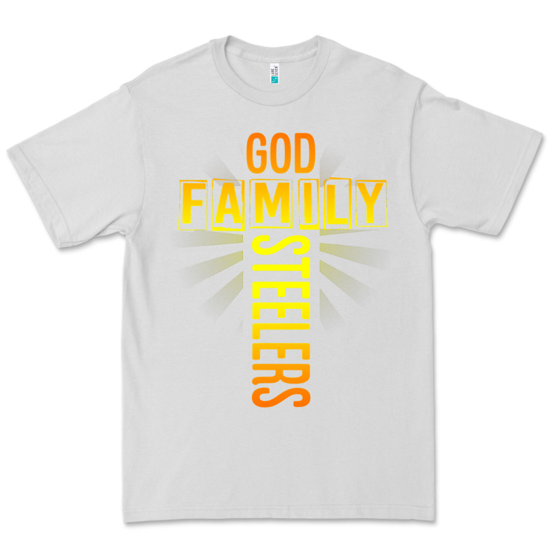 God Family Steeler Shirt Father's Day Gift Tee T Shirt Premium Tee by DesigneFamous | Teevron